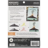 Hero Arts® HeroScapes™ Volcano Clear Stamp Set