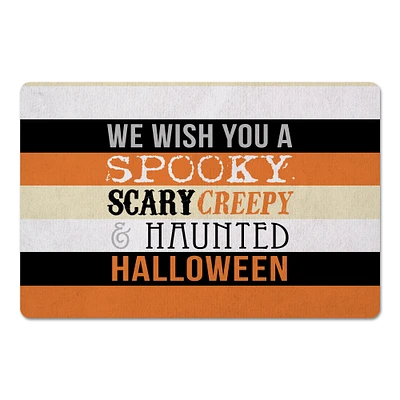 Halloween Words Floor Mat