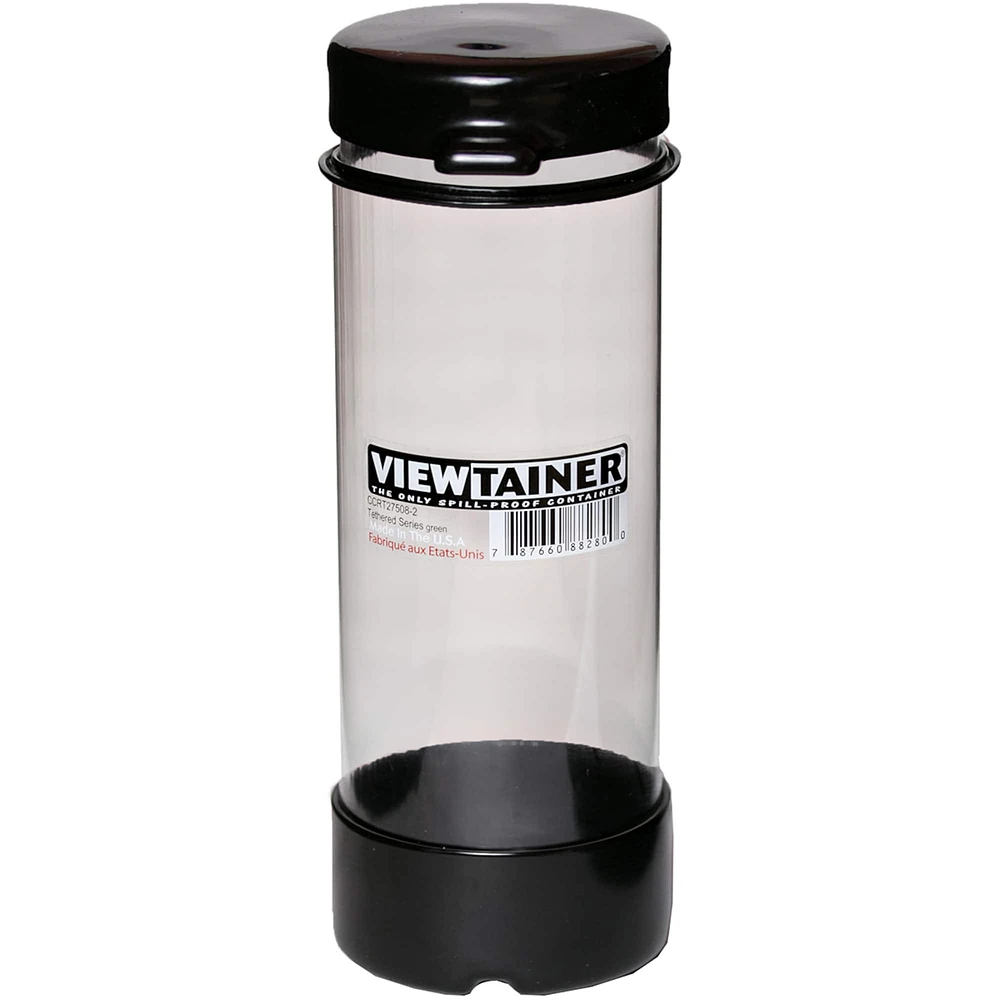 Viewtainer 8" Tethered Cap Storage Container