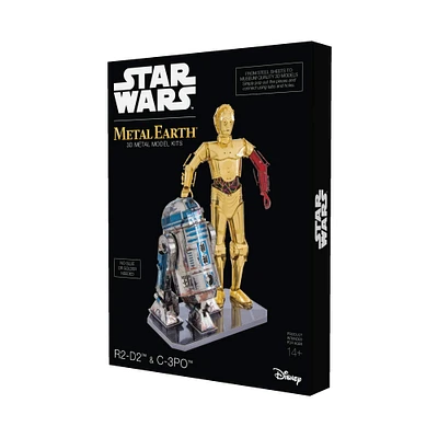 Metal Earth® Star Wars™ R2-D2™ & C-3PO™ 3D Metal Model Kit