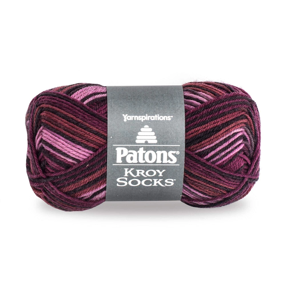 18 Pack: Patons® Yarnspirations™ Kroy Socks™ Yarn