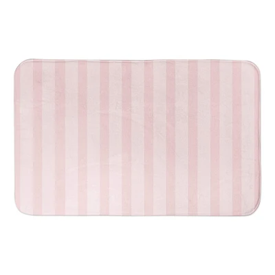 Flamingo Stripe Bath Mat