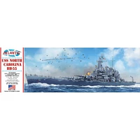 Atlantis® USS North Carolina BB-55 Battleship Plastic Model Kit