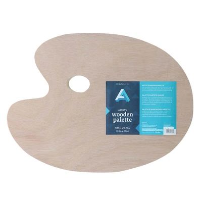 10 Pack: Art Alternatives Artist's Wooden Palette