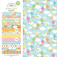 Doodlebug Spring Paper Plus Value Pack, 12" x 12"