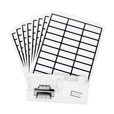 Black Border Address Label Stickers by Recollections™