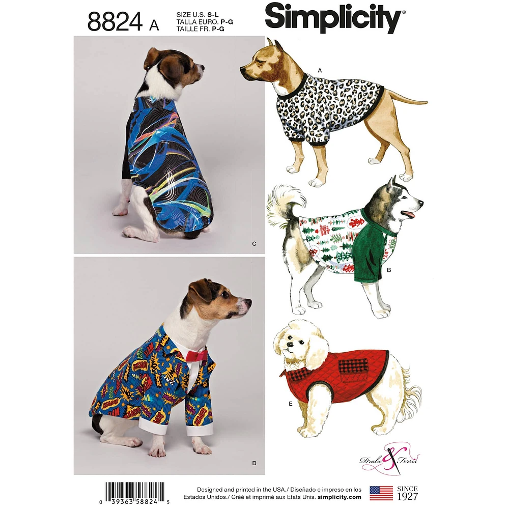 Simplicity® Pattern CS8824 (S-M-L)