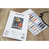 Letistitch Counted Cross Stitch Kit Don'T Be A Scaredy Cat!