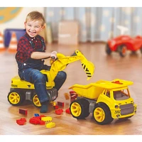 Aquaplay BIG Power Worker Maxi Digger Ride On