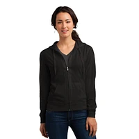 District® Women's Fitted Jersey Full-Zip Hoodie