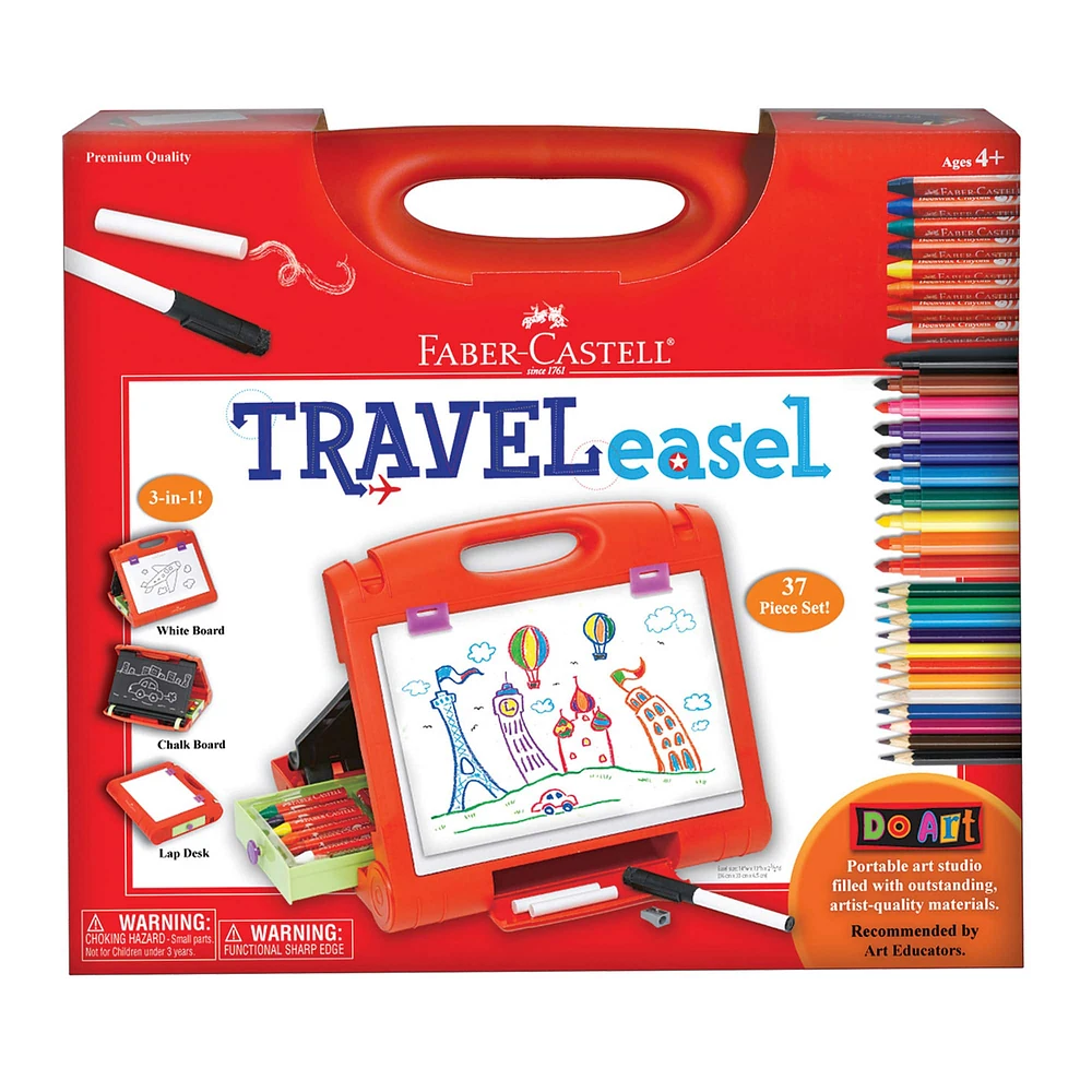 Faber-Castell® Do Art Travel Easel Kit