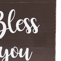 Elegant Designs Bless You Tissue Box Cover