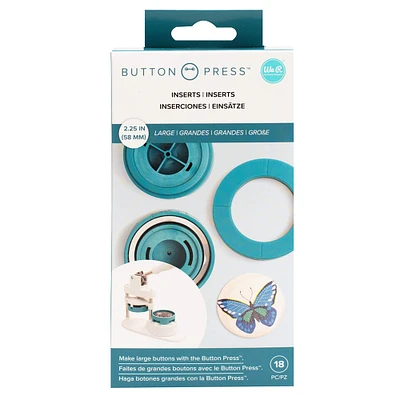 6 Pack: We R Memory Keepers® Button Press™ Inserts
