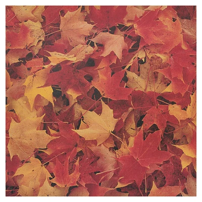 48 Pack: Orange Leaves Cardstock Paper by Recollections™, 12" x 12"