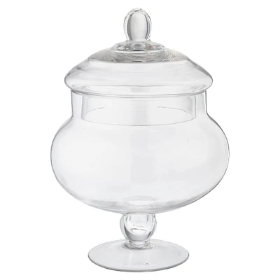 12 Pack: 9" Glass Apothecary Jar by Ashland®