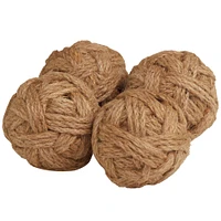 Brown Handmade Jute Orbs & Vase Filler Set