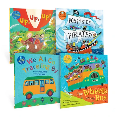 Barefoot Books Kindergarten Transportation Singalongs Book Set