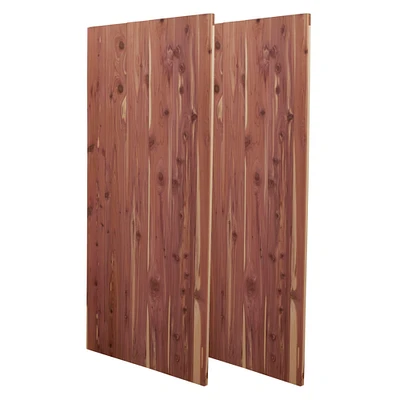 Household Essentials Cedar Fresh 42" x 20" Cedar Panels for Closet, 2ct.