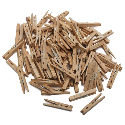 S&S Worldwide® 2.75" Wooden Spring Clothespins, 100ct.