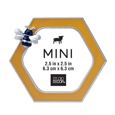 Die-Cast Mini Frame with Bee by Studio Décor®