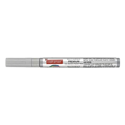 Metallic Fine Tip Multi-Surface Premium Oil-Based Paint Pen by Craft Smart®