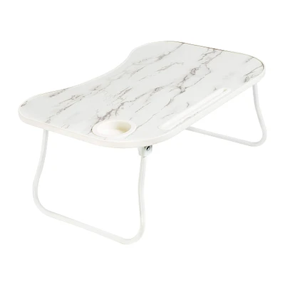 6 Pack: Honey Can Do White Marble Collapsible Folding Lap Desk