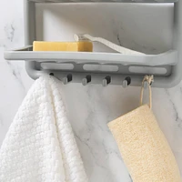 Bath Bliss Gray Molded Shower Caddy