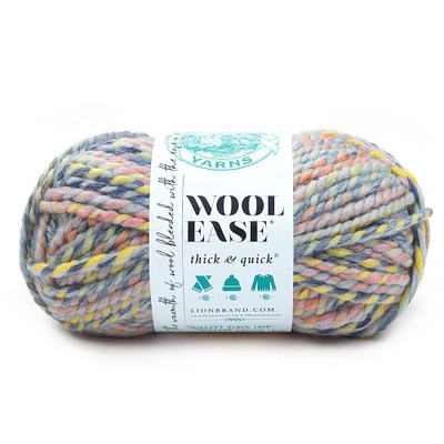 15 Pack: Lion Brand® Wool-Ease® Thick & Quick® Variegated Yarn