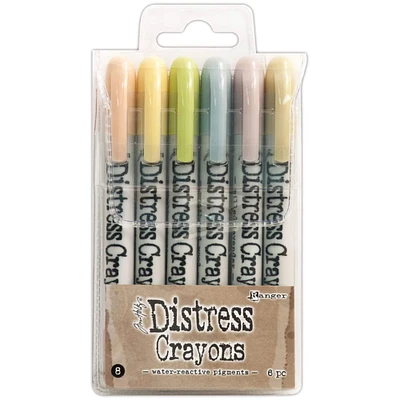 Tim Holtz® Distress® Crayon Set #8