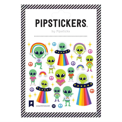 Pipstickers® Little Green Men Stickers