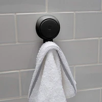 Bath Bliss Pack Matte Black Gel-Suction Power Hooks