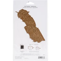 Spellbinders® Glimmer Autumn Leaf Border Hot Foil Plate