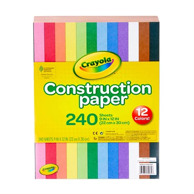 Crayola® Construction Paper, 240ct.
