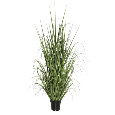 Artificial Green Potted Ryegrass