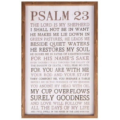 P. Graham Dunn Psalm 23 Framed Art