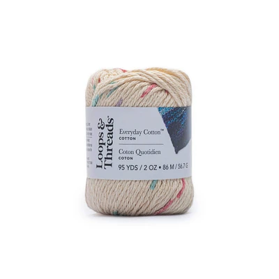 Everyday Cotton™ Patterned Yarn by Loops & Threads