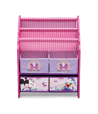 Delta Children Minnie Mouse Toy & Book Organizer 