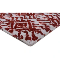 RugSmith Red Rancho Anti-Fatigue Kitchen Mat