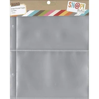 Simple Stories Sn@p!™ 4" x 6" Pocket Pages for 6" x 8" Binders, 10ct.