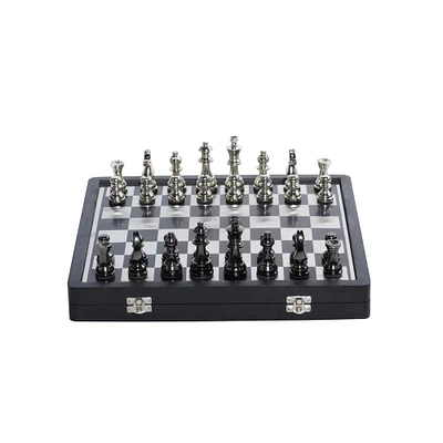 Black Traditional Chess Game Set