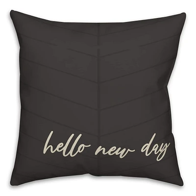 Hello New Day Indoor/Outdoor Pillow