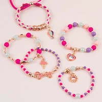 6 Pack: Juicy Couture Make It Real™ Mini Crystal Sunshine Bracelet Kit