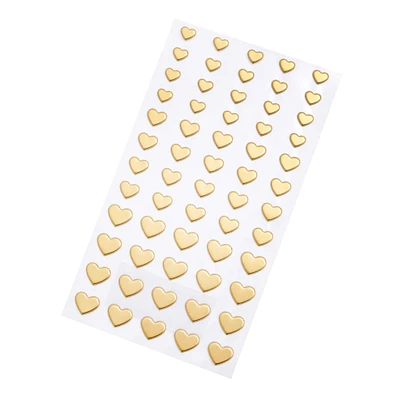 Gold Puffy Heart Stickers by Recollections™