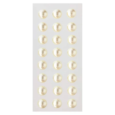 10mm Faux Pearl White Stickers by Recollections™