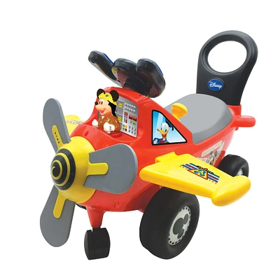 Kiddieland Disney® Mickey Mouse Plane Light & Sound Activity Ride-On