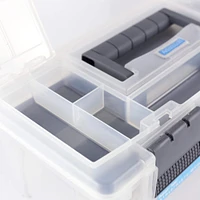 6 Pack: 16" Clear Gray Art Box by Artist's Loft®