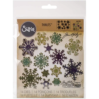 Sizzix® Thinlits™ Mini Paper Snowflakes Dies by Tim Holtz®