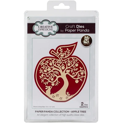 Creative Expressions Paper Panda-Apple Tree Craft Dies