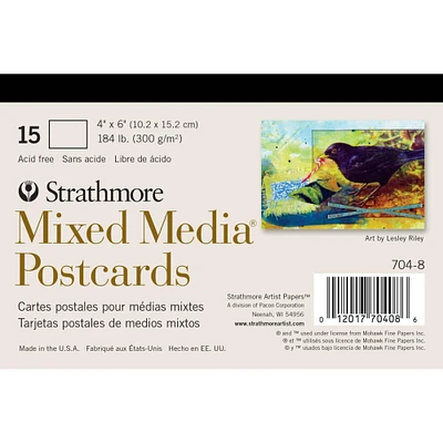 Strathmore® Mixed Media Postcards, 4" x 6"