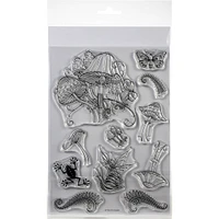 Pink Ink Designs Fauna Series Fungi Clear Stamp Set